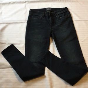 A & F super skinny jeans